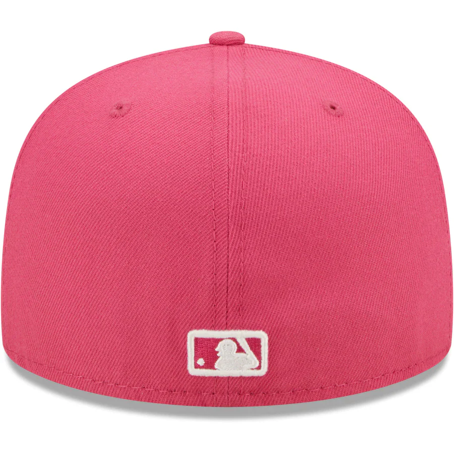 New Era Boston Red Sox Hot Pink 59FIFTY Fitted Hat - Image 3