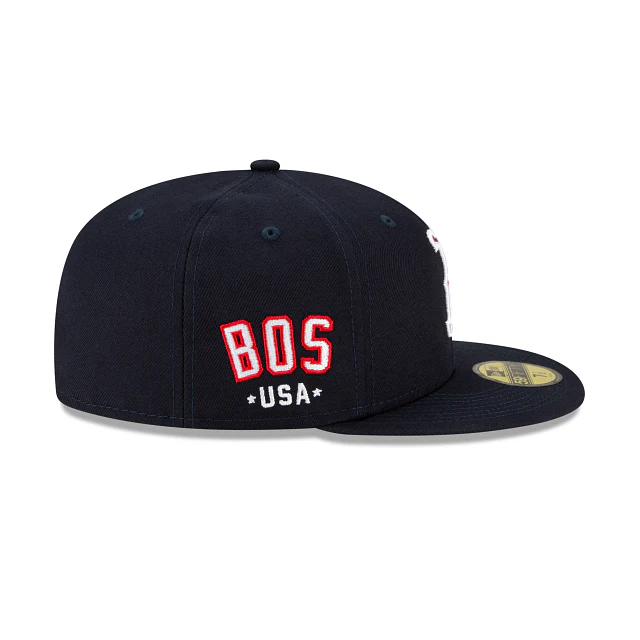 New Era Boston Red Sox Independence Day 2021 59FIFTY Fitted Hat - Image 4