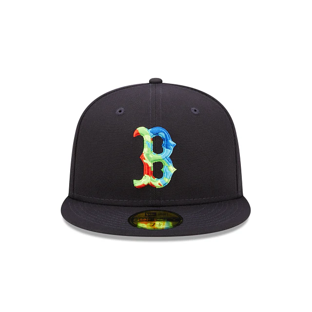 New Era Boston Red Sox Infrared 2022 59FIFTY Fitted Hat - Image 2