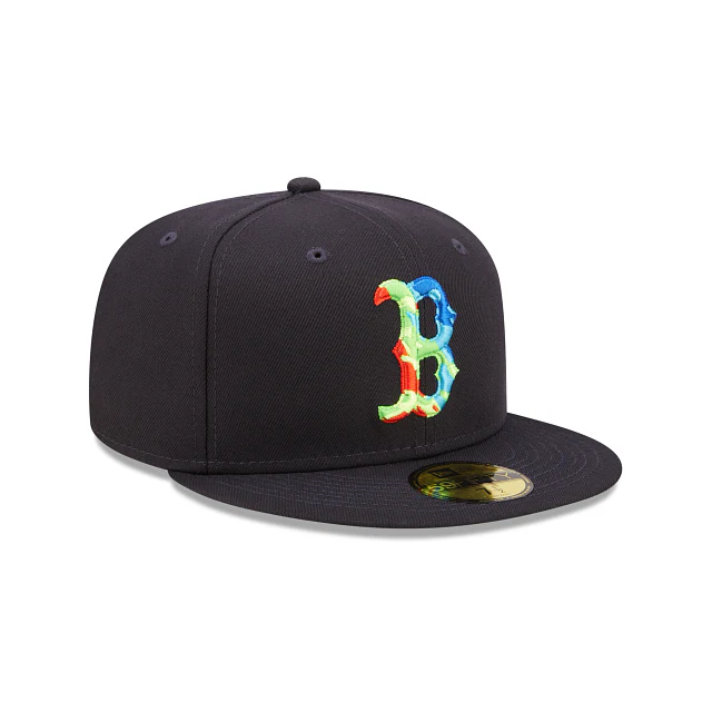 New Era Boston Red Sox Infrared 2022 59FIFTY Fitted Hat - Image 3