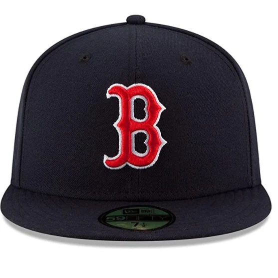 New Era Boston Red Sox Navy 2007 World Series Patch Vintage Fitted Hat - Image 3
