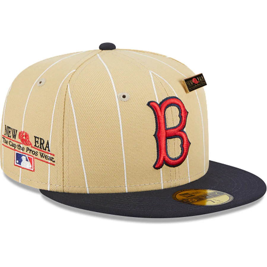 New Era Boston Red Sox Pinstripe '59FIFTY Day' 2023 59FIFTY Fitted Hat