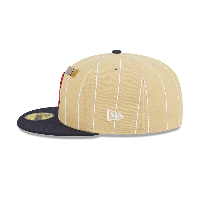 New Era Boston Red Sox Pinstripe '59FIFTY Day' 2023 59FIFTY Fitted Hat - Image 5