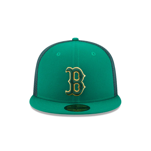 New Era Boston Red Sox St. Patrick's Day 2023 59FIFTY Fitted Hat - Image 2