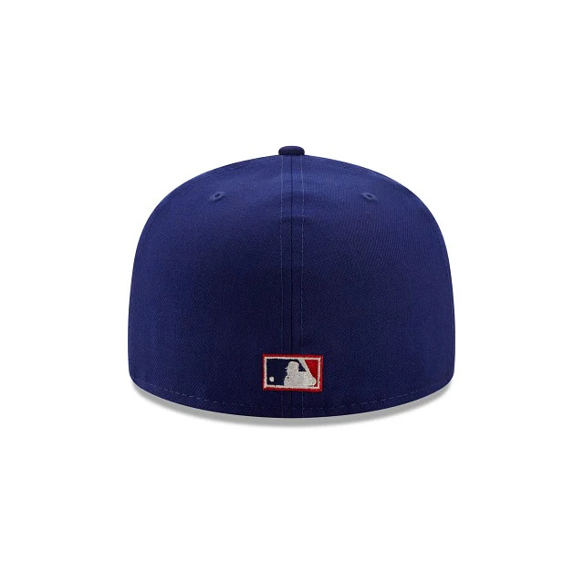 New Era Brooklyn Dodgers 1955 Logo History 59FIFTY Fitted Hat - Image 4