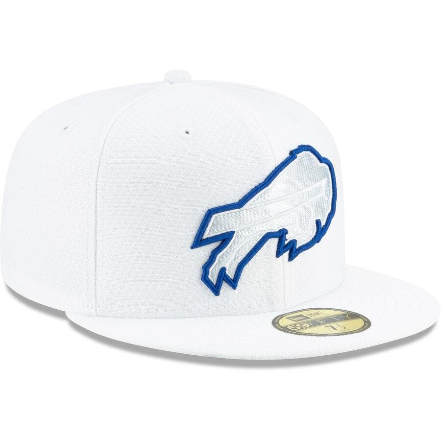 New Era Buffalo Bills 2019 NFL Sideline Platinum 59FIFTY Fitted Hat - Image 3