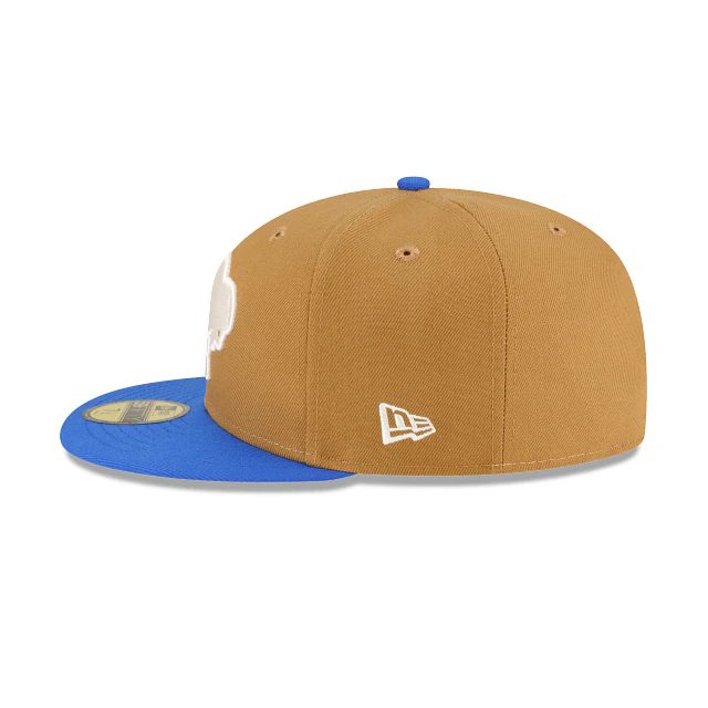 New Era Buffalo Bills Ivory Wheat 2023 59FIFTY Fitted Hat - Image 5