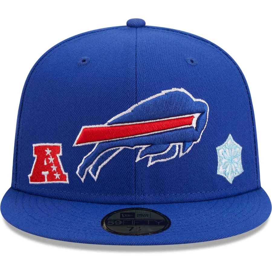 New Era Buffalo Bills Royal Team Local 59FIFTY Fitted Hat - Image 4