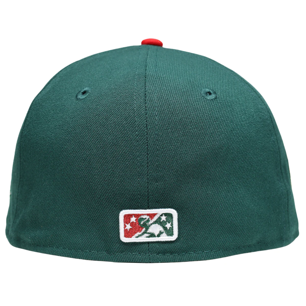 New Era Buffalo Bisons Buster Dark Green/Red 59FIFTY Fitted Hat - Image 6