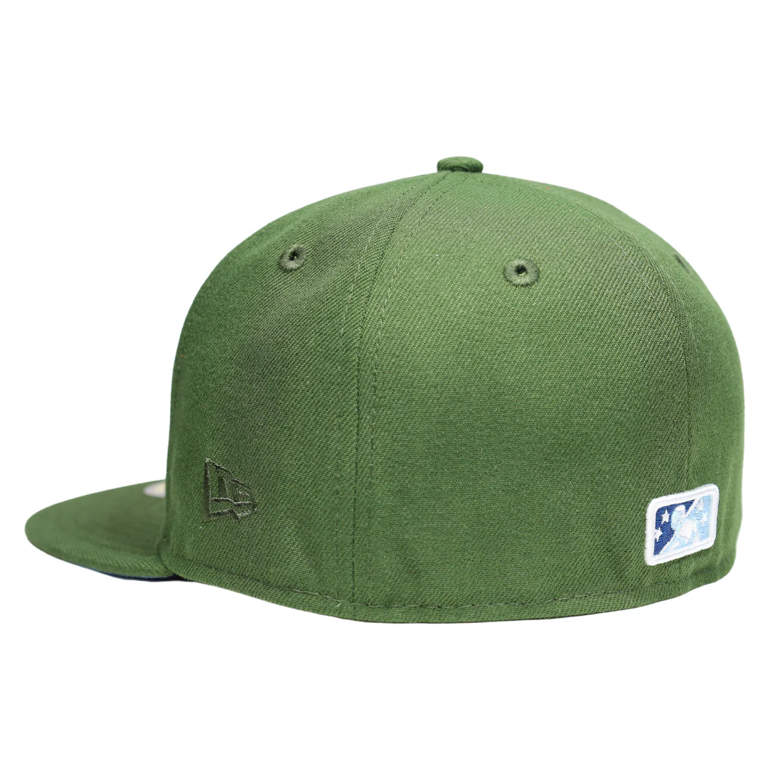 New Era Buffalo Bisons Buster Rifle/Sky Blue 59FIFTY Fitted Hat - Image 7