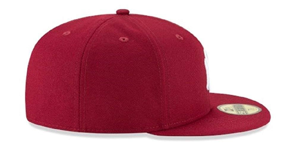 New Era New York Yankees Burgundy 59FIFTY Fitted Hat - Image 4