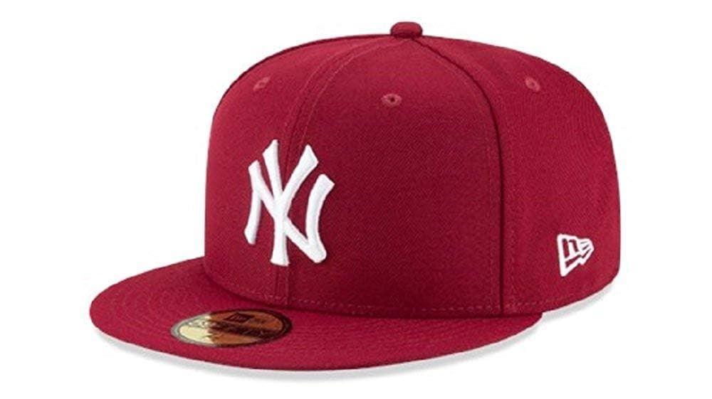 New Era New York Yankees Burgundy 59FIFTY Fitted Hat - Image 6