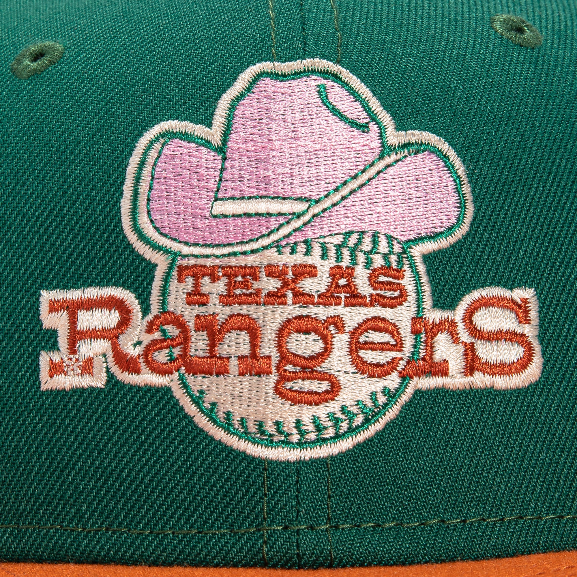 New Era Cactus Fruit Texas Rangers Arlington Stadium 59FIFTY Fitted Hat - Image 4