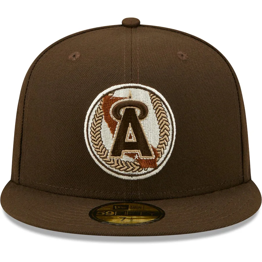New Era California Angels Irish Coffee 59FIFTY Fitted Hat - Image 3