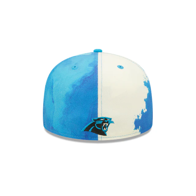 New Era Carolina Panthers 2022 Sideline Ink Dye 59FIFTY Fitted Hat - Image 6