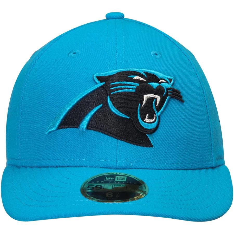 New Era Carolina Panthers Blue Omaha Low Profile 59FIFTY Fitted Hat - Image 2