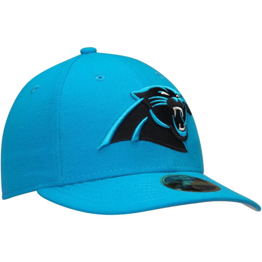 New Era Carolina Panthers Blue Omaha Low Profile 59FIFTY Fitted Hat - Image 3