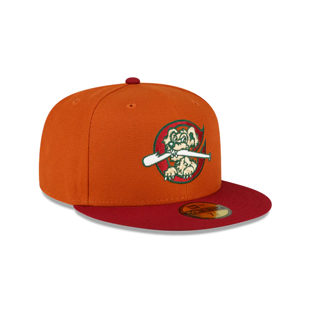 New Era Charleston RiverDogs Copper 2022 59FIFTY Fitted Hat - Image 3