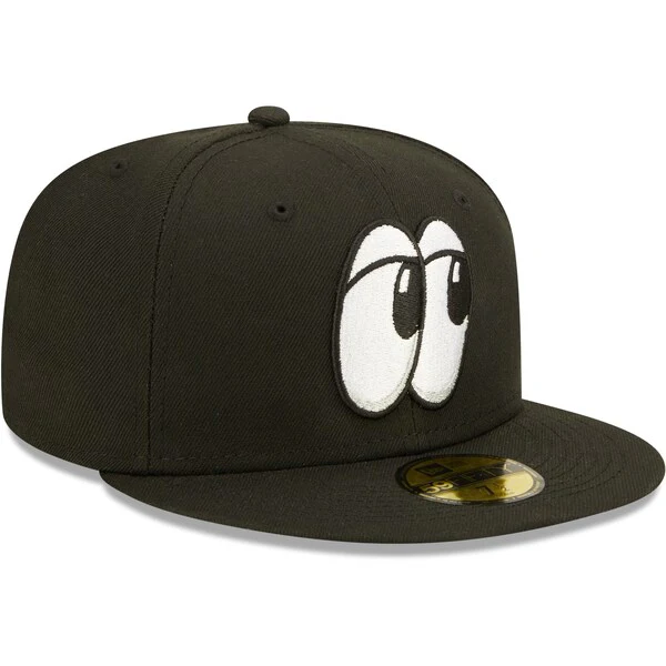New Era Chattanooga Lookouts Black Alternate Authentic Collection 59FIFTY Fitted Hat - Image 3
