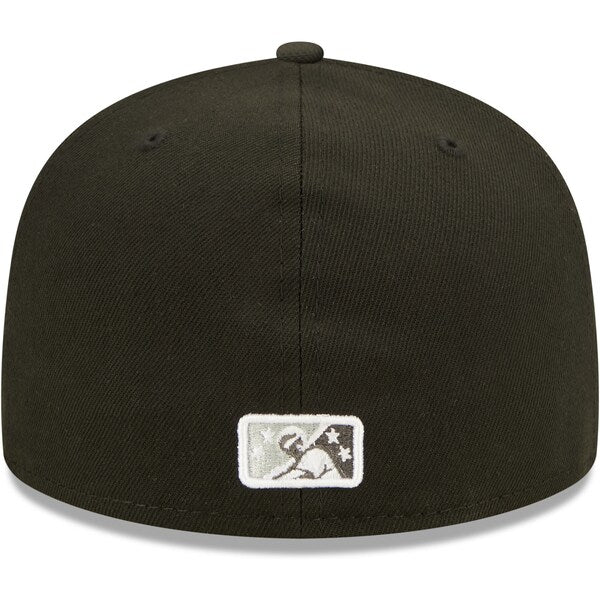 New Era Chattanooga Lookouts Black Alternate Authentic Collection 59FIFTY Fitted Hat - Image 4