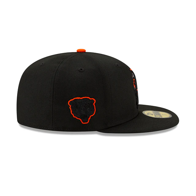 New Era Chicago Bears State Logo Reflect Fitted Hat - Image 3