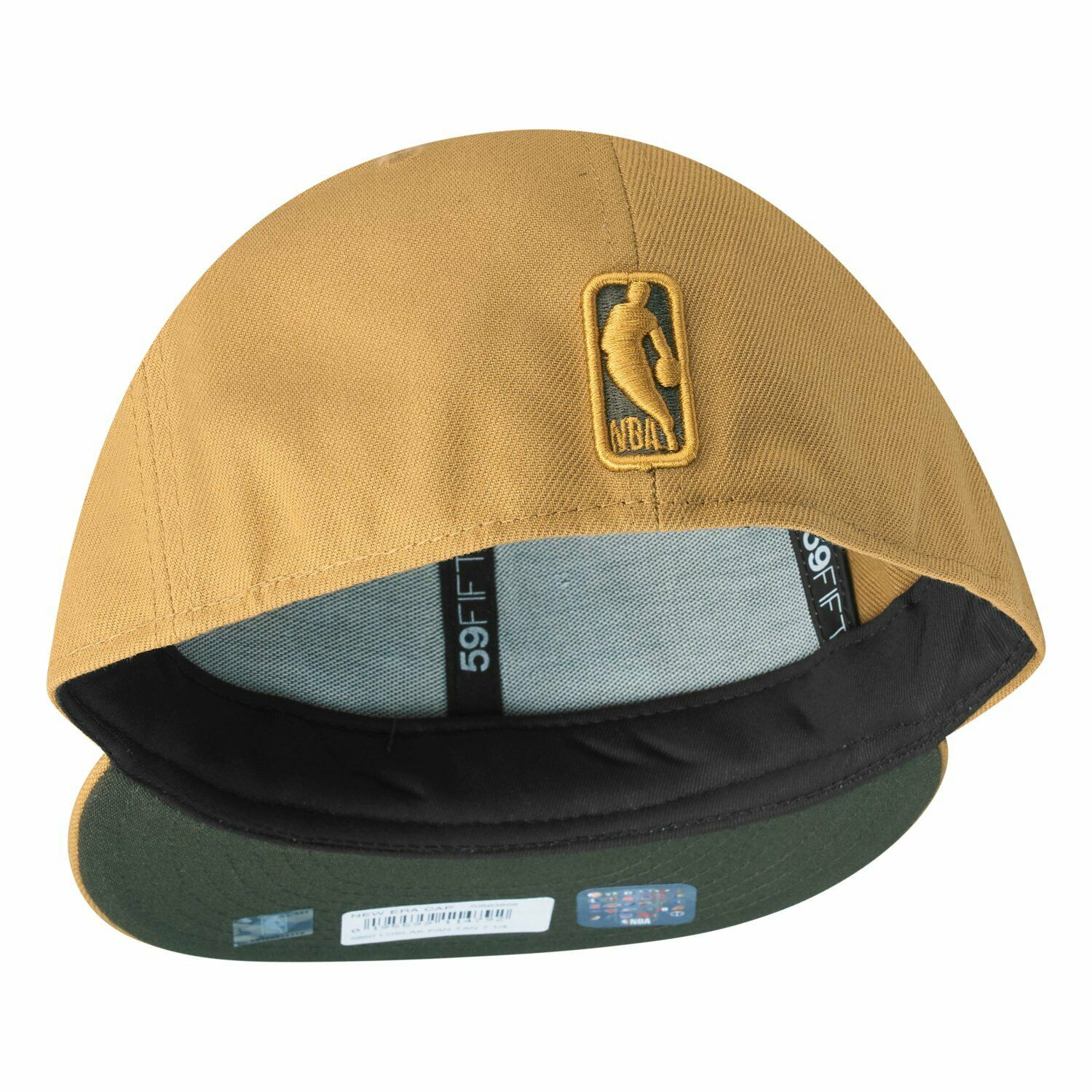 New Era Chicago Bulls Championship Patch Panama Tan 59FIFTY Fitted Hat - Image 3