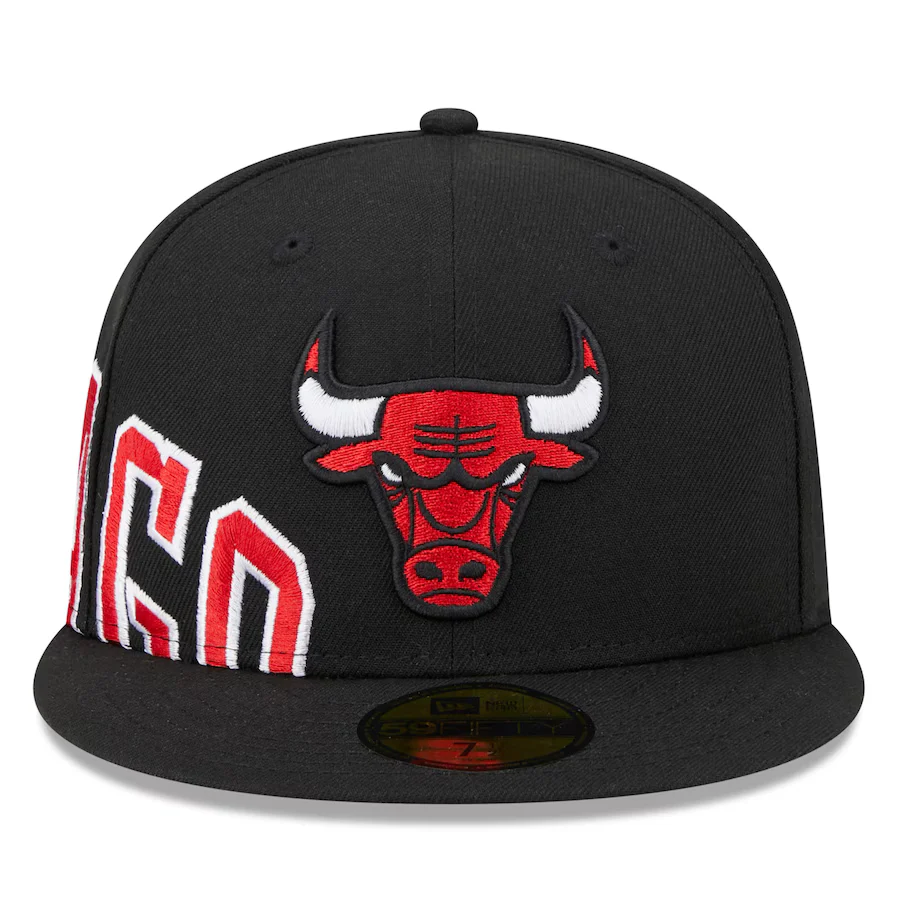 New Era Chicago Bulls Side Arch Jumbo 59FIFTY Fitted Hat - Image 5