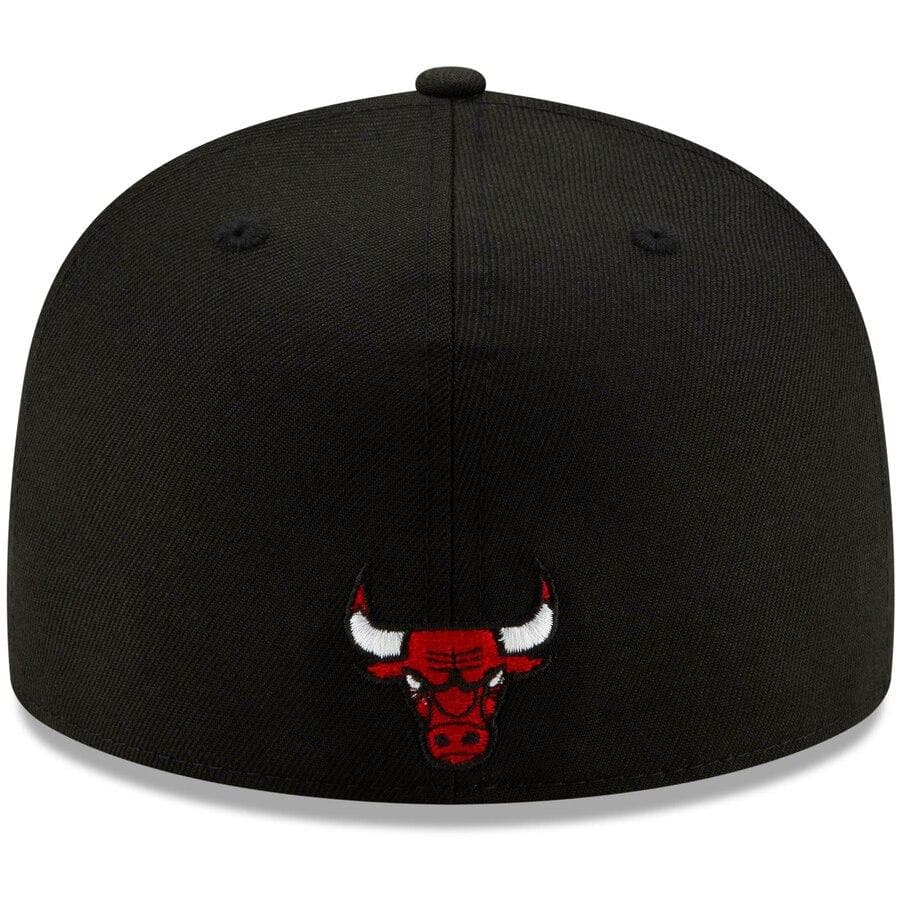 New Era Chicago Bulls Split Metal & Thread 59FIFTY Fitted Hat - Image 3