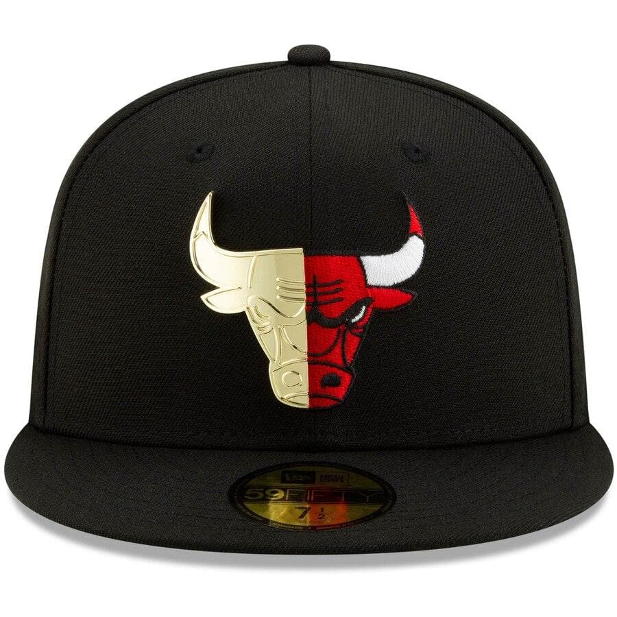 New Era Chicago Bulls Split Metal & Thread 59FIFTY Fitted Hat - Image 5