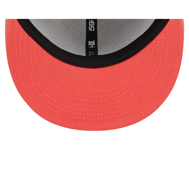 New Era Chicago Bulls Team 2023 Neon 59FIFTY Fitted Hat - Image 7