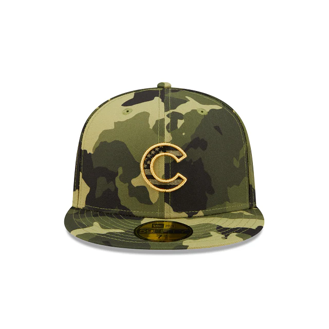 New Era  Chicago Cubs 2022 Armed Forces Day 59FIFTY Fitted Hat - Image 3