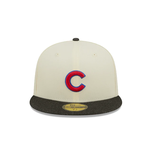 New Era Chicago Cubs Black Denim 2022 59FIFTY Fitted Hat - Image 2