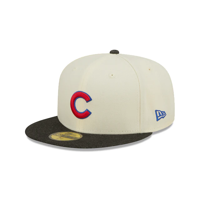 New Era Chicago Cubs Black Denim 2022 59FIFTY Fitted Hat - Image 3