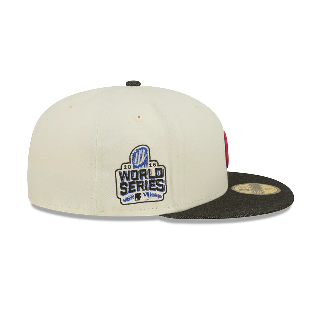 New Era Chicago Cubs Black Denim 2022 59FIFTY Fitted Hat - Image 4