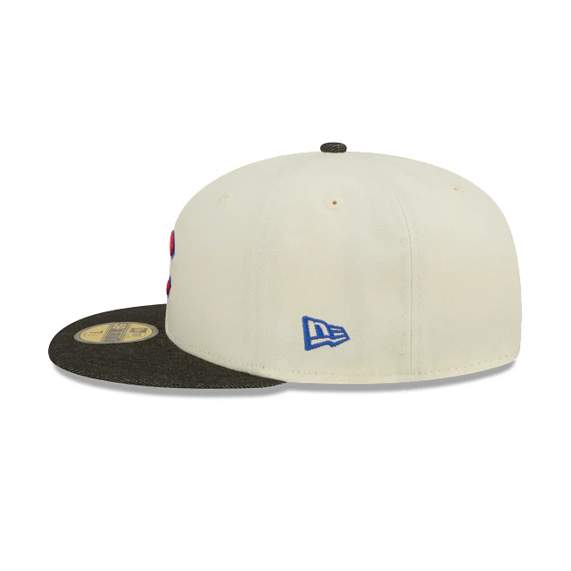 New Era Chicago Cubs Black Denim 2022 59FIFTY Fitted Hat - Image 5