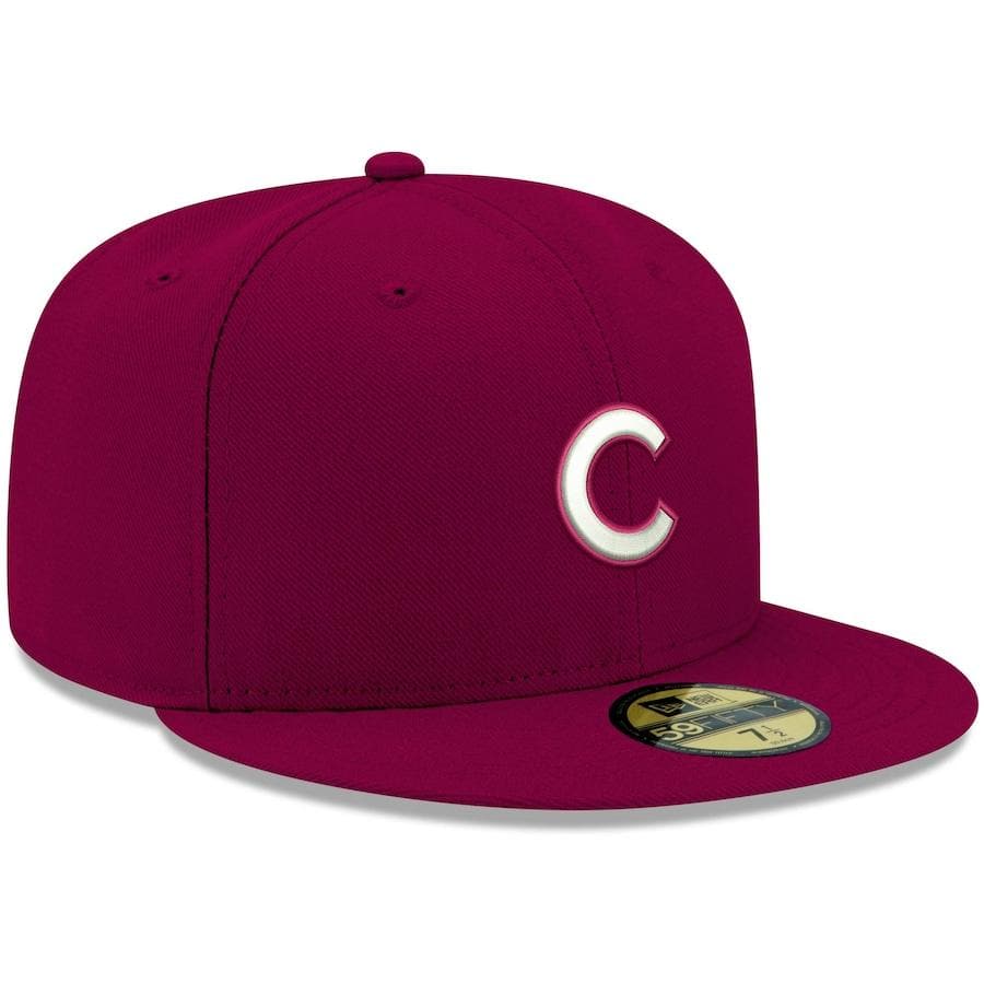 New Era Chicago Cubs Cardinal Logo 59FIFTY Fitted Hat - Image 3