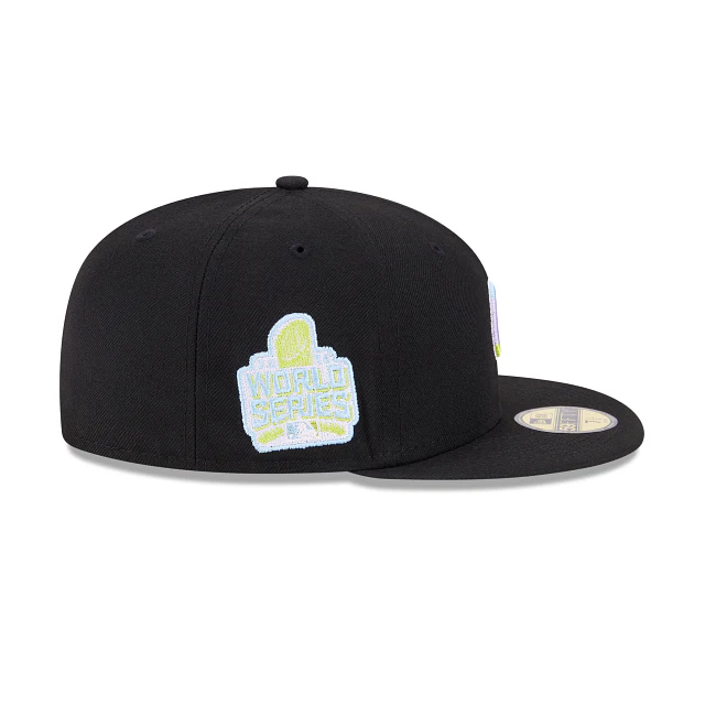 New Era Chicago Cubs Colorpack Black 2023 59FIFTY Fitted Hat - Image 4
