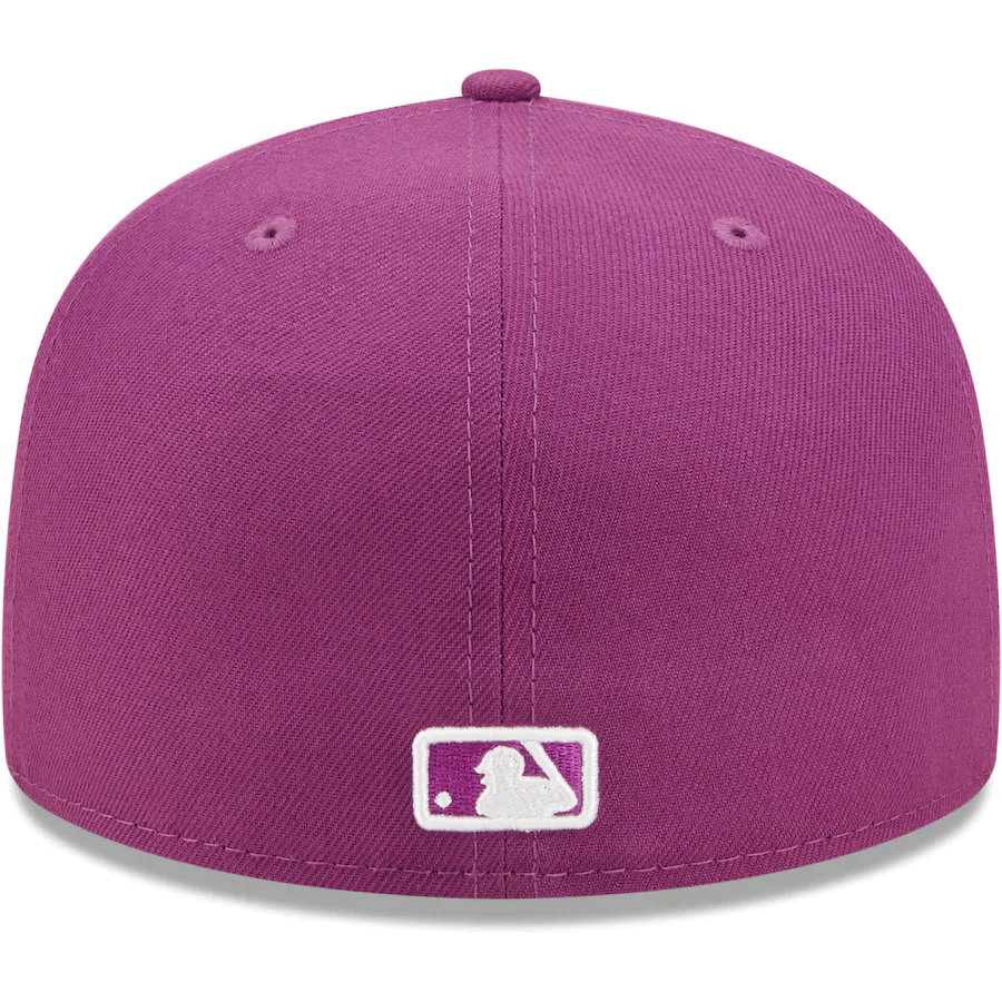 New Era Chicago Cubs Grape Logo 59FIFTY Fitted Hat - Image 3