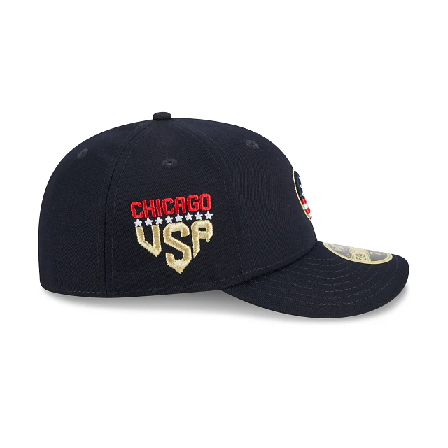 New Era Chicago Cubs Independence Day 2023 Low Profile 59FIFTY Fitted Hat - Image 4