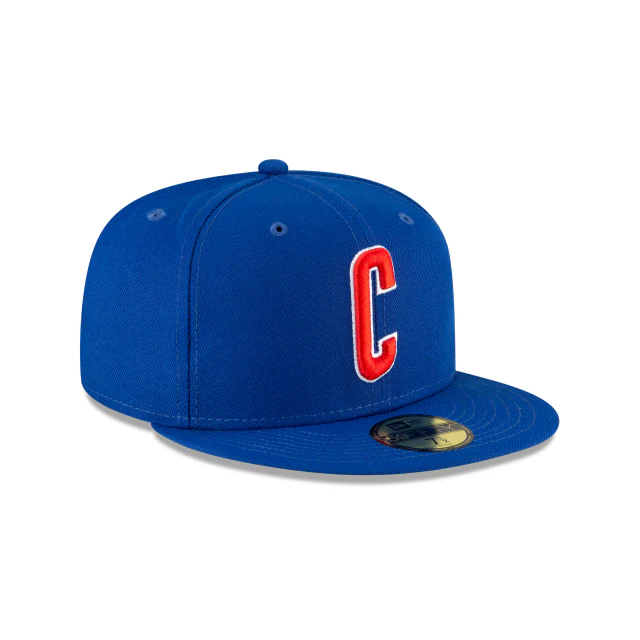 New Era Chicago Cubs Ligature 59Fifty Fitted Hat - Image 3