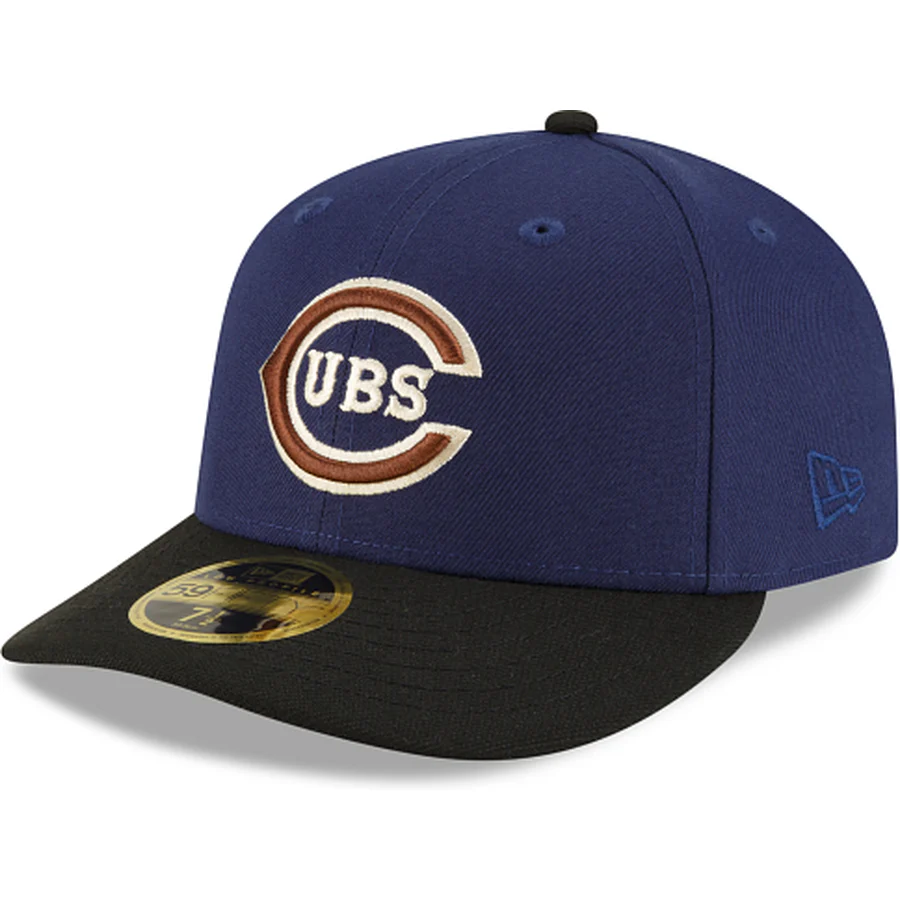 New Era Chicago Cubs Navy Low Profile 2023 59FIFTY Fitted Hat