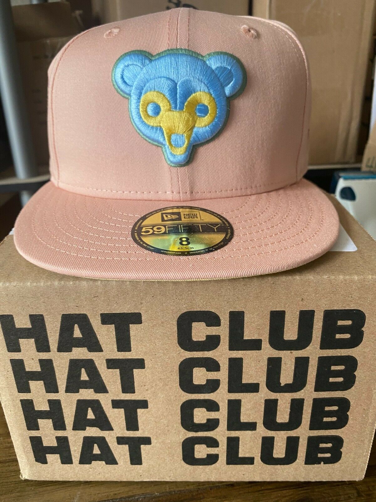 New Era Chicago Cubs Pink Sugar Shack 59FIFTY Fitted Hat - Image 5