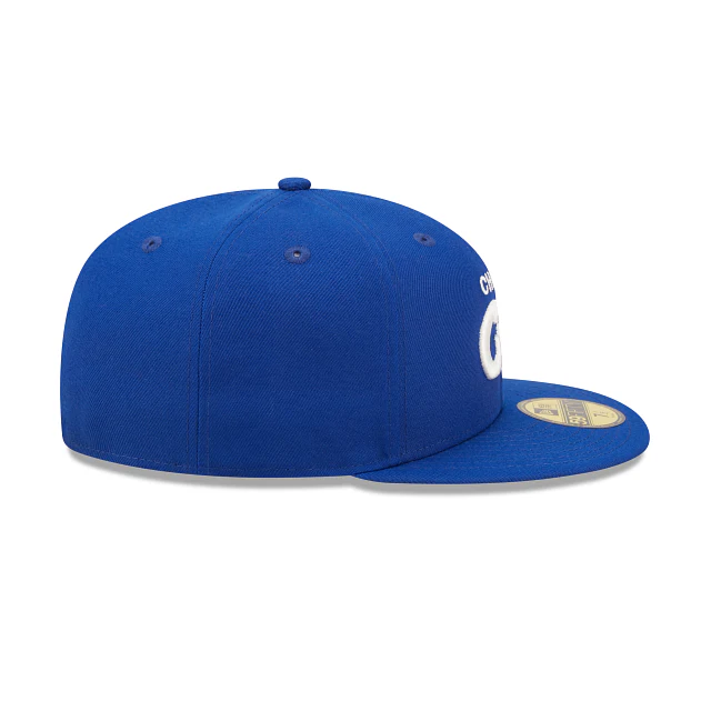 New Era Chicago Cubs Remote Fitted Hat w/ Nike Dunk Low GS “Racer Blue” - Image 5