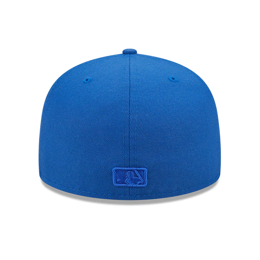 New Era Chicago Cubs Royal Blue Tonal 59FIFTY Fitted Hat - Image 3