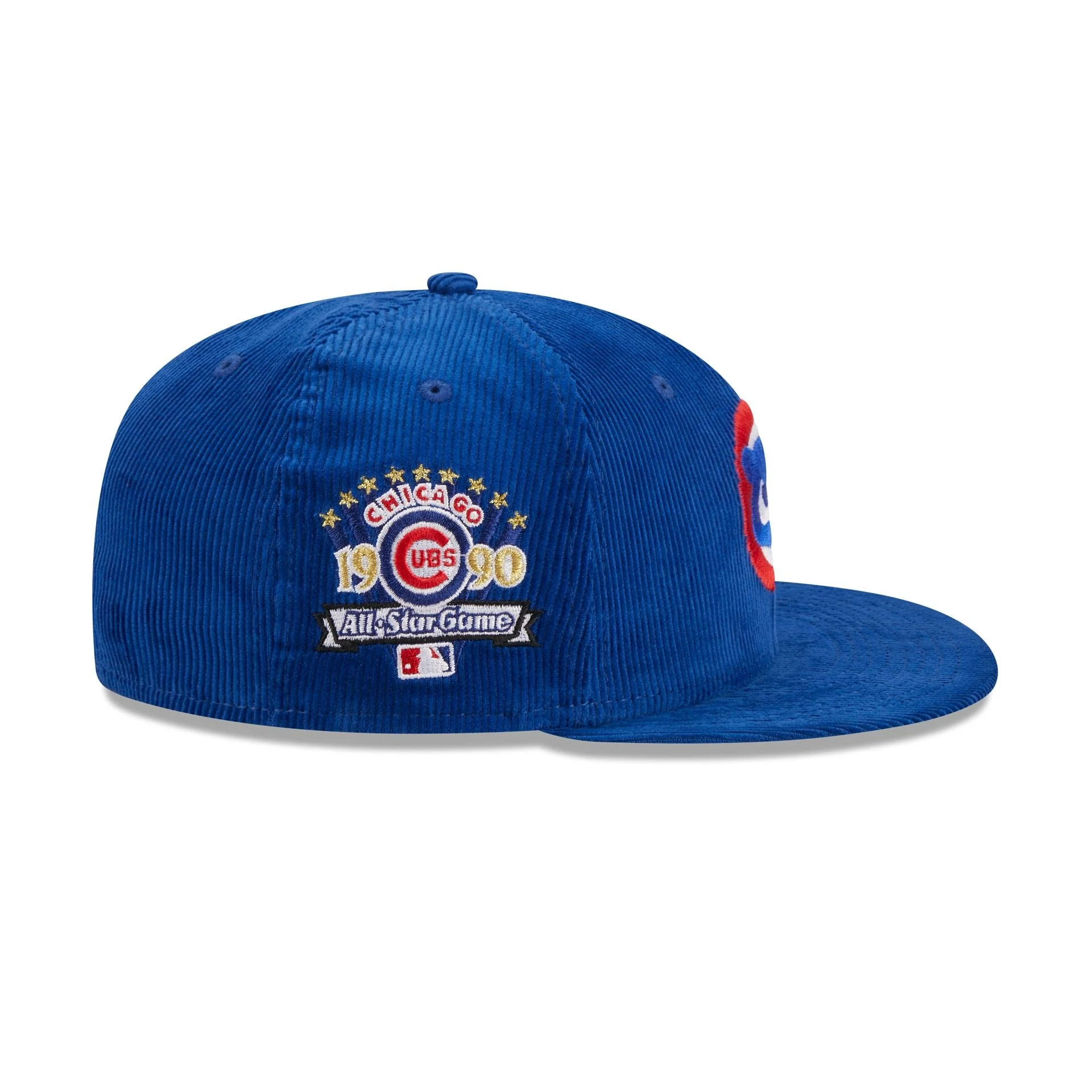 New Era Chicago Cubs Throwback Corduroy 2023 59FIFTY Fitted Hat - Image 4