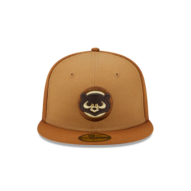 New Era Chicago Cubs Tri-Tone Brown 2023 59FIFTY Fitted Hat - Image 2