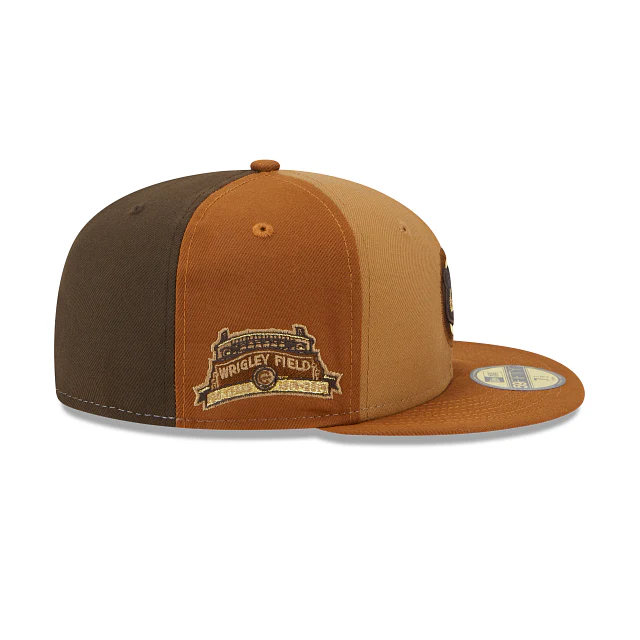 New Era Chicago Cubs Tri-Tone Brown 2023 59FIFTY Fitted Hat - Image 4