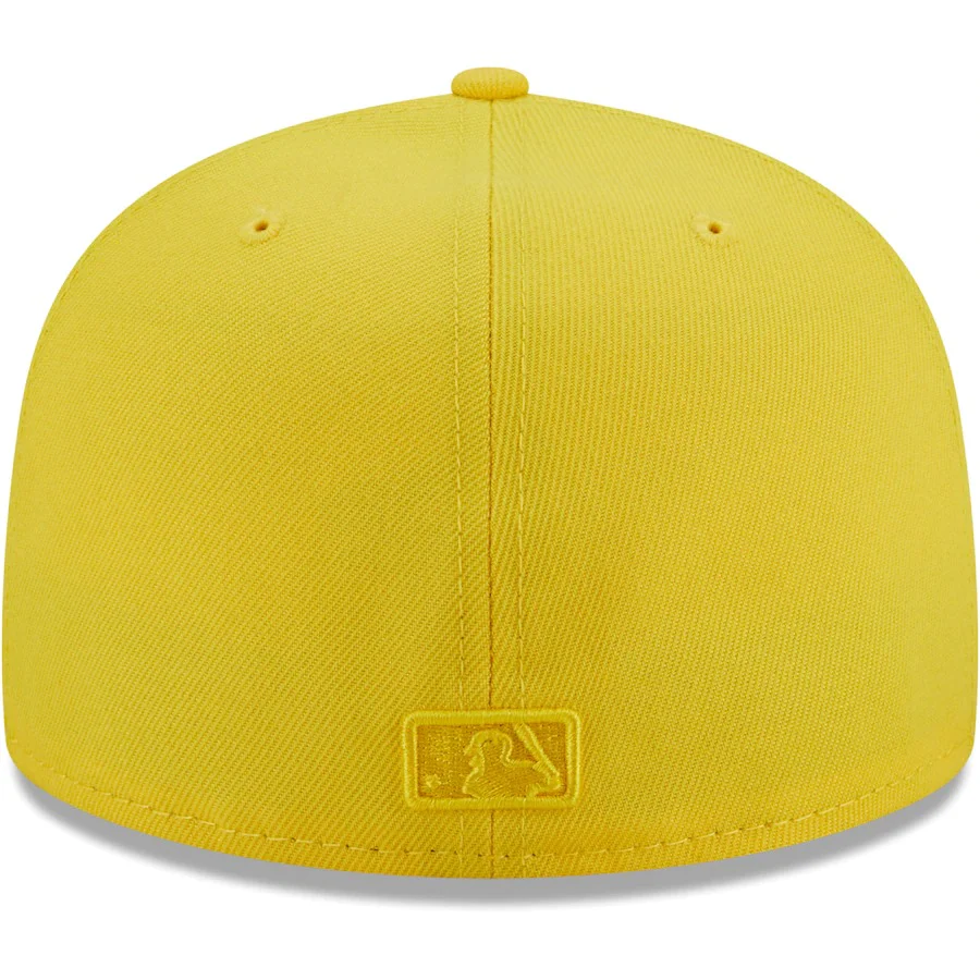 New Era Chicago Cubs Yellow Icon Color Pack 59FIFTY Fitted Hat - Image 3
