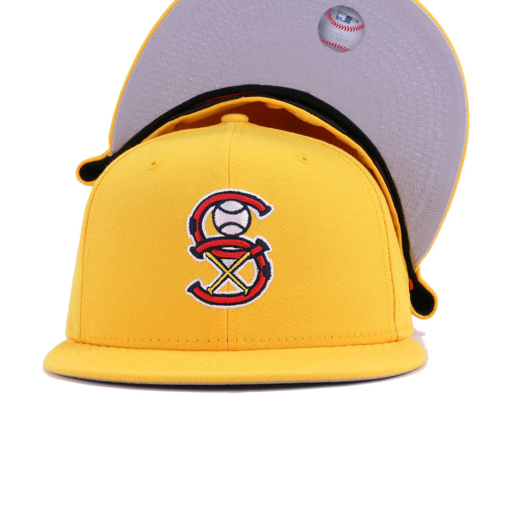 New Era Chicago White Sox A's Gold 1932 59FIFTY Fitted Hat - Image 2
