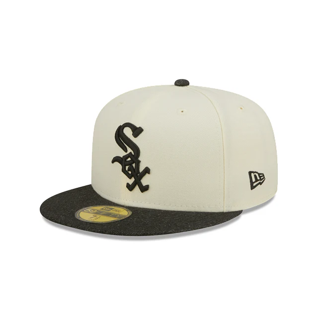 New Era Chicago White Sox Black Denim 2022 59FIFTY Fitted Hat - Image 3